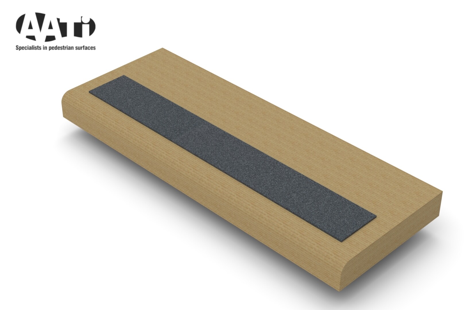 ARB25/9 Carburaati™ resin insert bar shown on a tan base