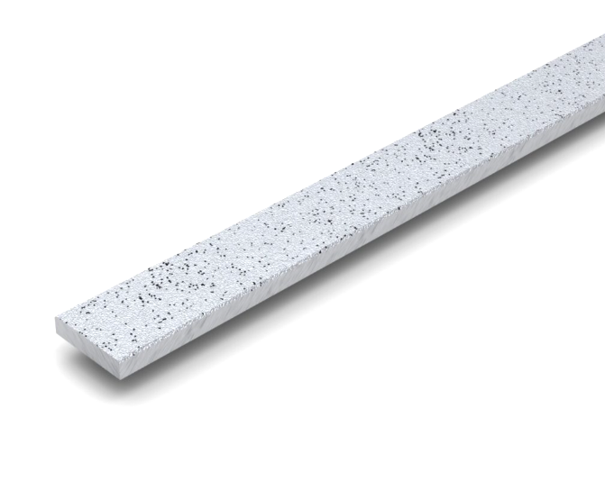 ASB38P cast-metal anti-slip insert bar in aluminium
