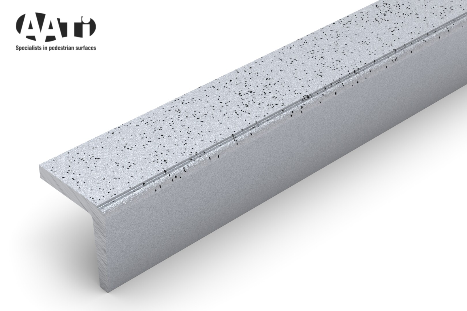 SN9/55P HDLT™ stair nosing in aluminium