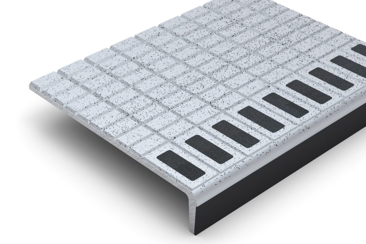 Official AATi product photo of the SN93/SL3/280RT Sightline™ stair nosing