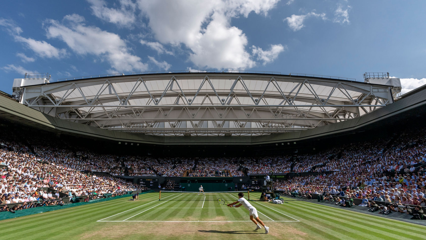 AATi project reference: Wimbledon Centre Court - AELTC